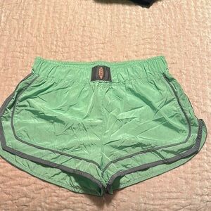 FP Movement by Free People Green Athletic Shorts